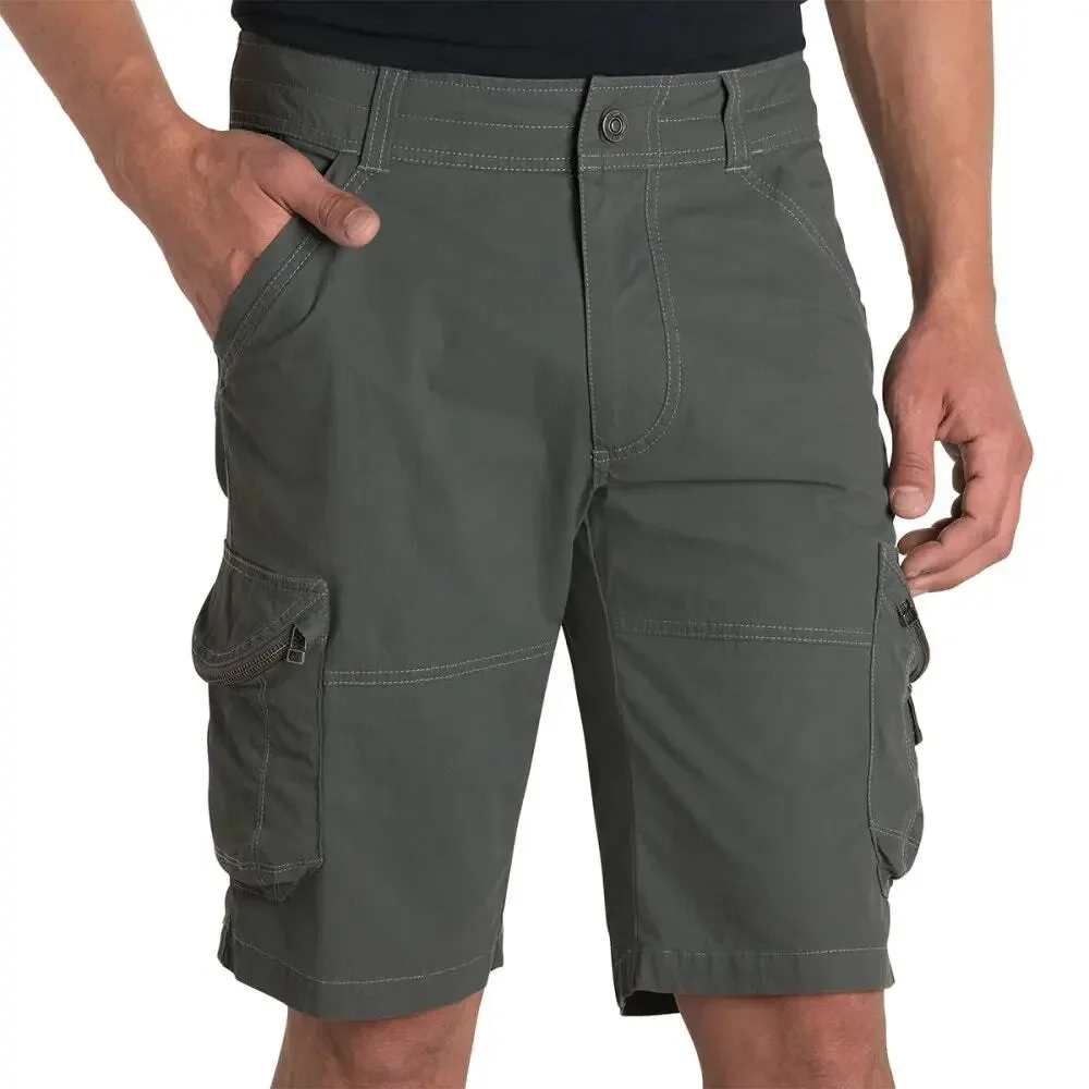 Kuhl Men's Ambush 9-Pocket Cargo Outdoor Hiking Shorts Carbon Grey Size 32